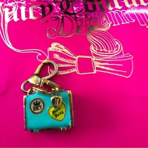 Juicy couture suitcase charm ..